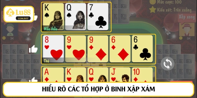 Hiểu rõ các tổ hợp ở binh xập xám