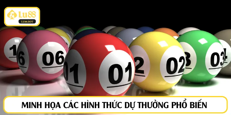 Minh họa các hình thức dự thưởng phổ biến